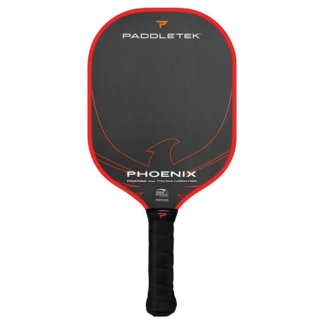 Paddletek Phoenix Firestorm Red 14mm Pickleball Paddle
