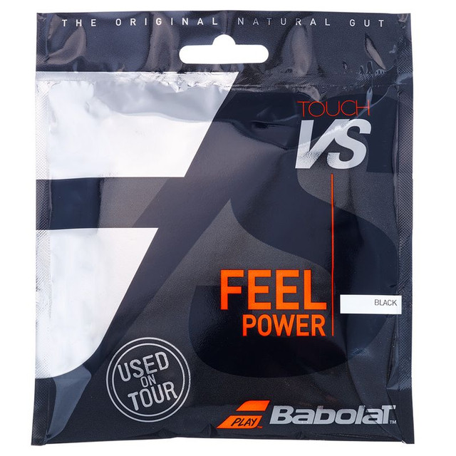 Babolat Touch VS Natural Gut 17G Black Tennis String
