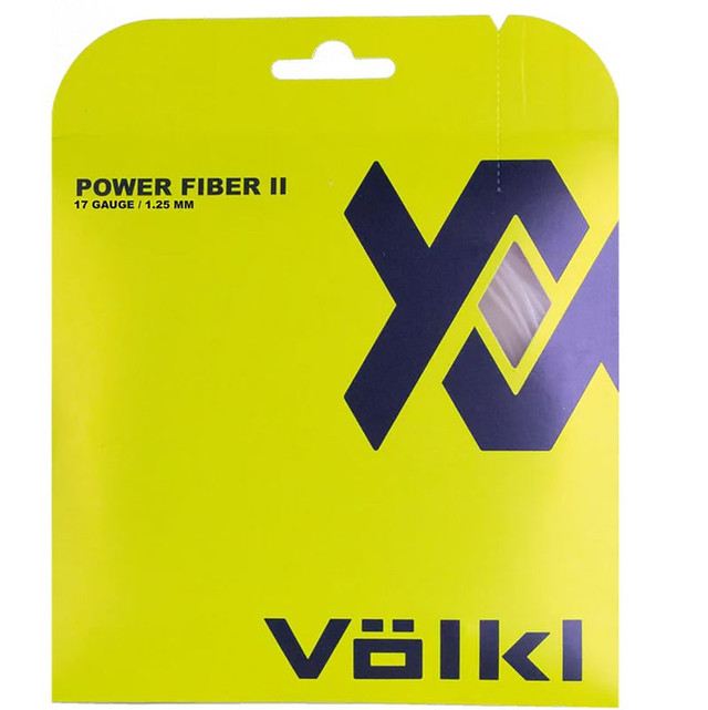 Volkl Power Fiber II 17G Natural Tennis String