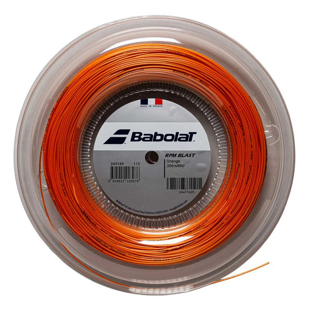 Babolat RPM Blast 16G Orange (660 FT) REEL