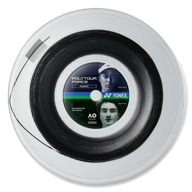 Yonex POLYTOUR FORCE 120 17G Black (660 FT) REEL