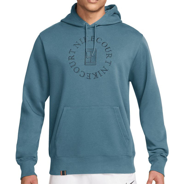 Nike Court Heritage Hoodie - Smokey Blue/New Slate