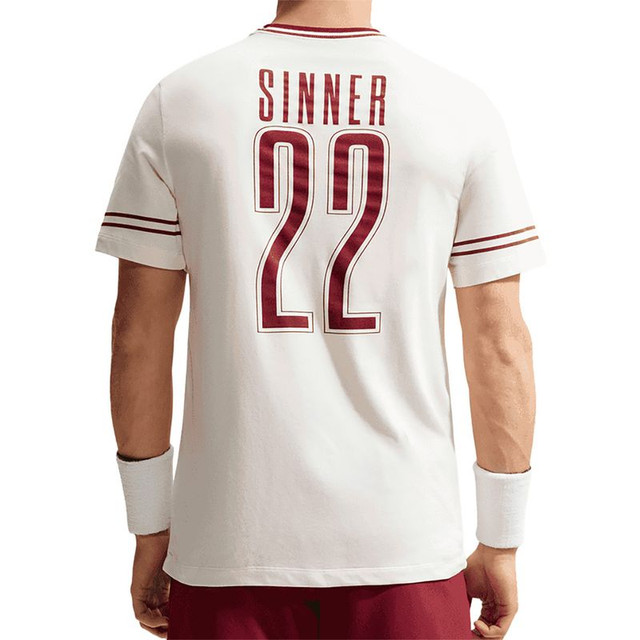 Nike Court Jannik Sinner Tee - Pale Ivory