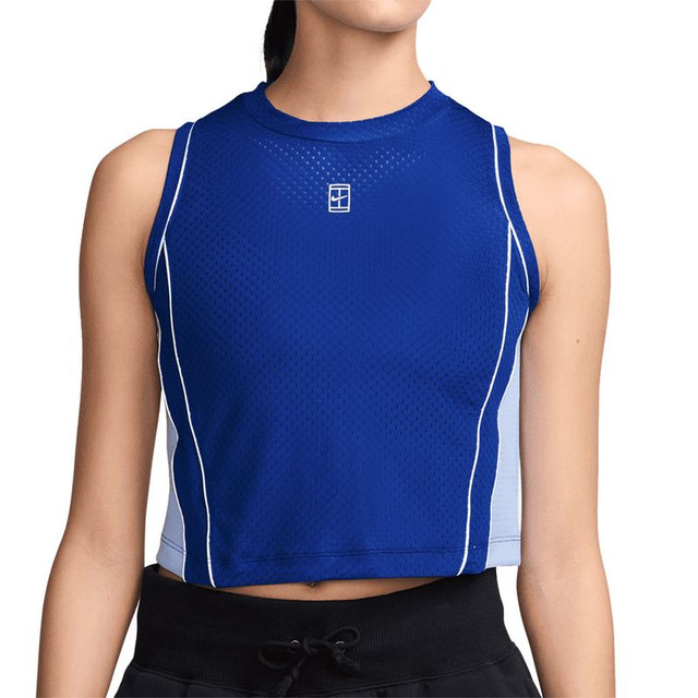 Nike Court Advantage Novelty Tank Top - Old Royal/White