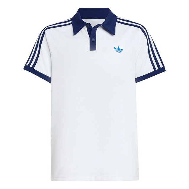 adidas Boys Classics Polo - White