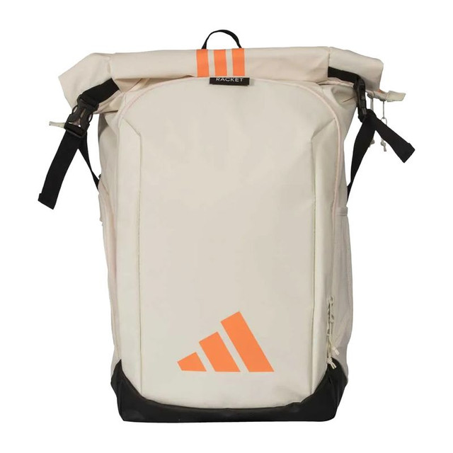 adidas Multigame Off White Padel Backpack - White/Orange