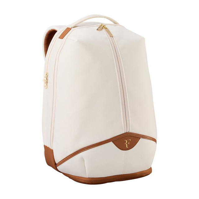 Wilson RF Lawn Collection Backpack Tennis Bag - Cream