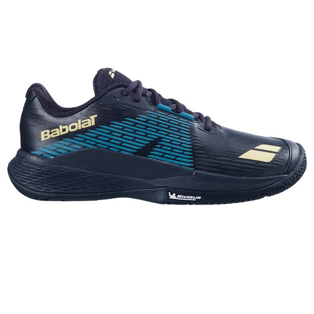 Babolat Propulse Storm All Court Mens Tennis Shoe - Black/Blue