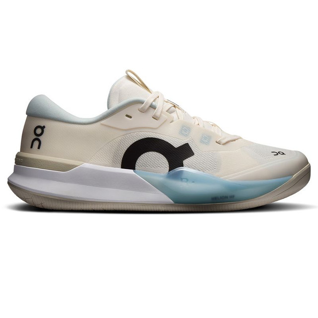 On The Roger Pro 3 Womens Tennis Shoe - Ivory/Wash
