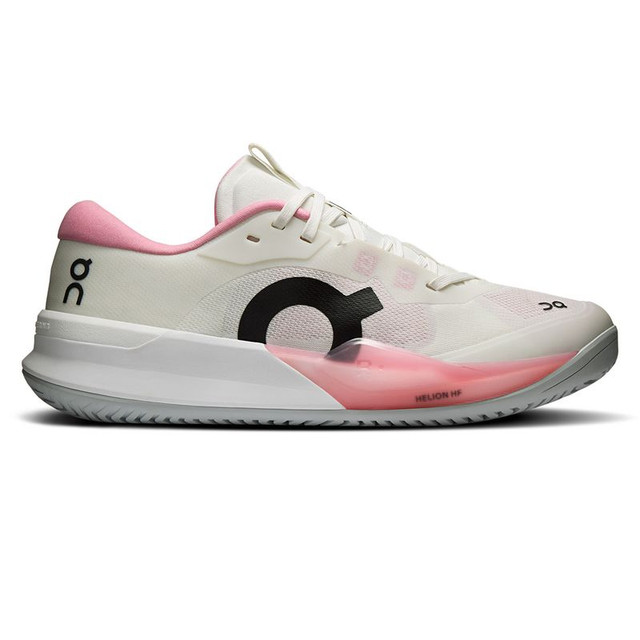 On The Roger Pro 3 Womens Clay Tennis Shoe - Ivory/Magnolia