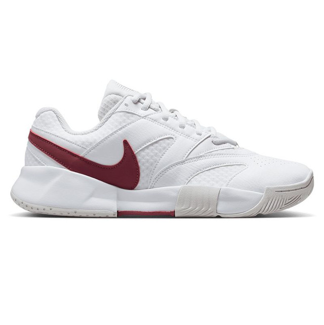 Nike Court Lite 4 Womens Tennis Shoe - White/Pink Smoke/Vast Grey