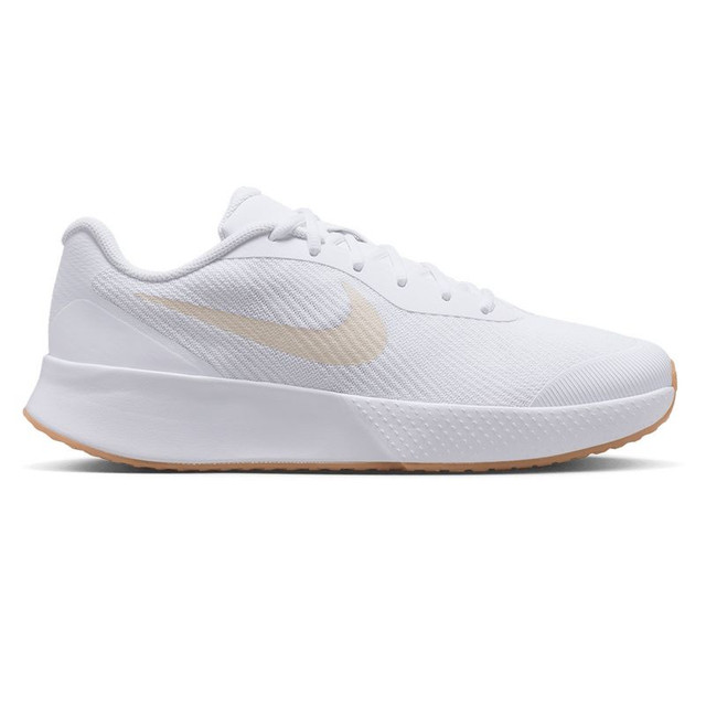 Nike Vapor Lite 3 Mens Tennis Shoe - White/Lt Orewood Brown/Gum Yellow
