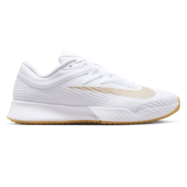 Nike Zoom Vapor Pro 3 Mens Tennis Shoe - White/Lt Orewood Brown/Summit White Linen/Gum Yell