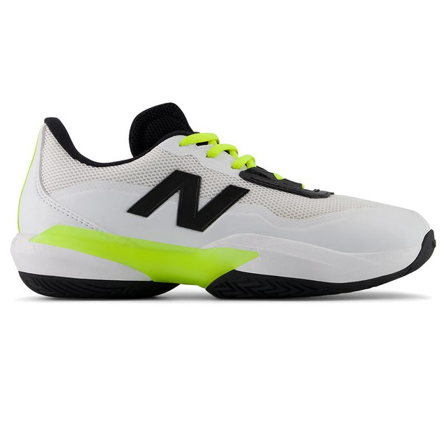 New Balance 996v7 Junior Tennis Shoe - White/Black