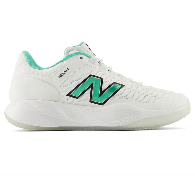 New Balance CT-Rally v2 (D) Mens Tennis Shoe - White/Deep End