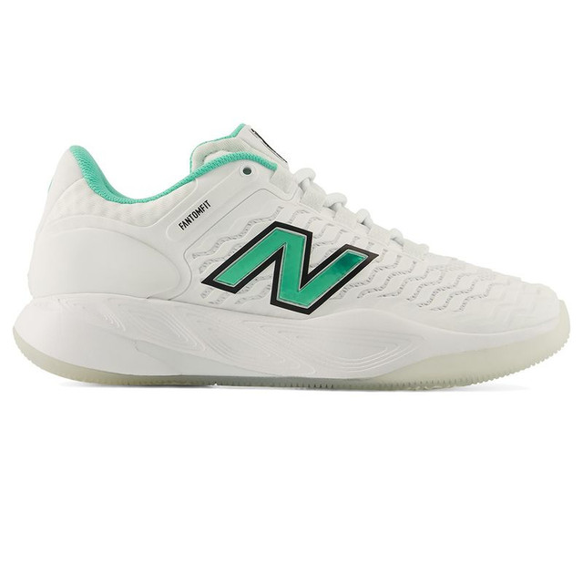 New Balance CT-Rally v2 (B) Womens Tennis Shoe - White/Deep End