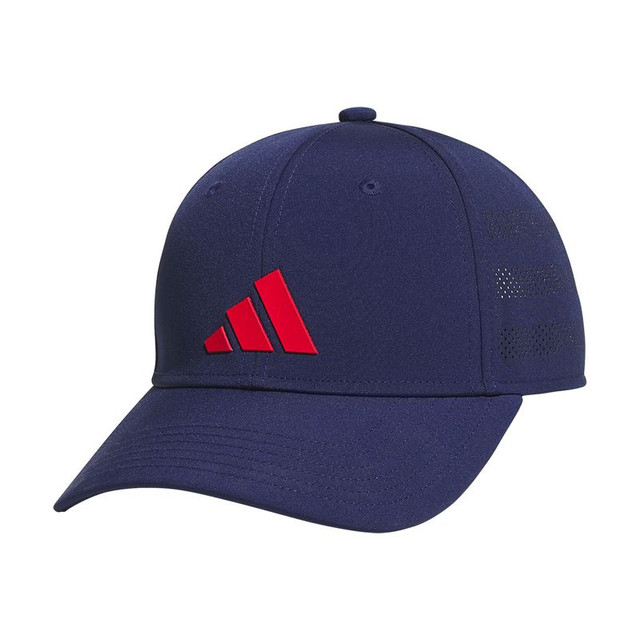 adidas Gameday 2 Youth Snapback - Dark Blue/Pure Ruby Red