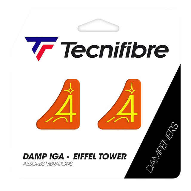 Tecnifibre IG Vibration Dampener 2pk - Eiffel Tower