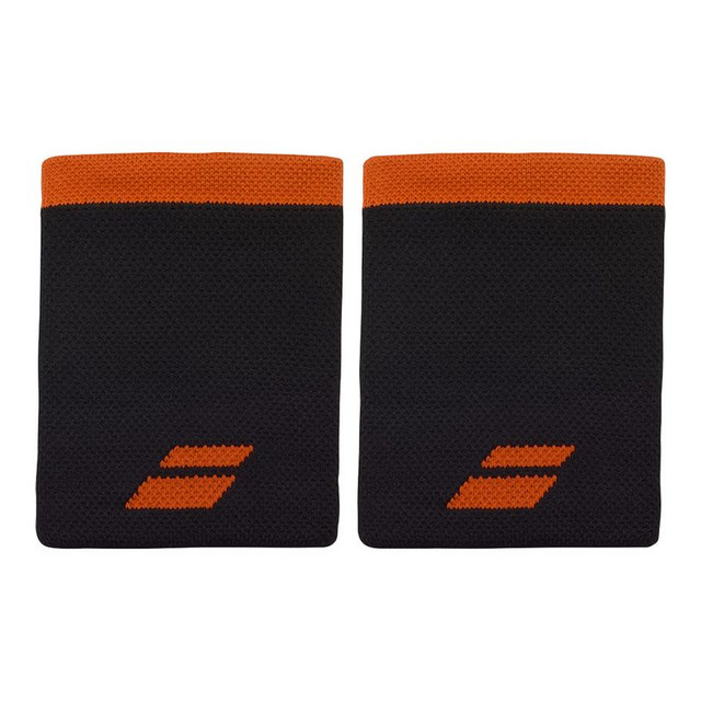 Babolat Logo Jumbo Wristband - Black/Black