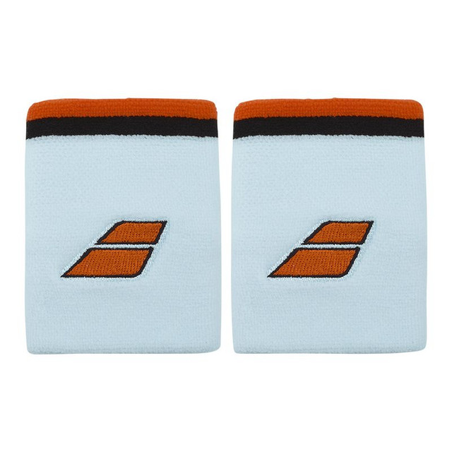 Babolat Terry Jumbo Wristband - Light Blue/Light Red