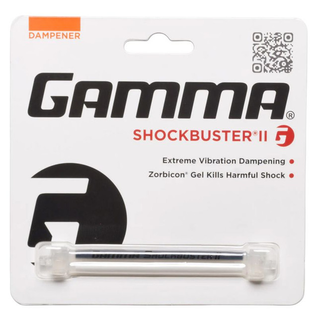 Gamma ShockBuster II Vibration Dampener - White/Black