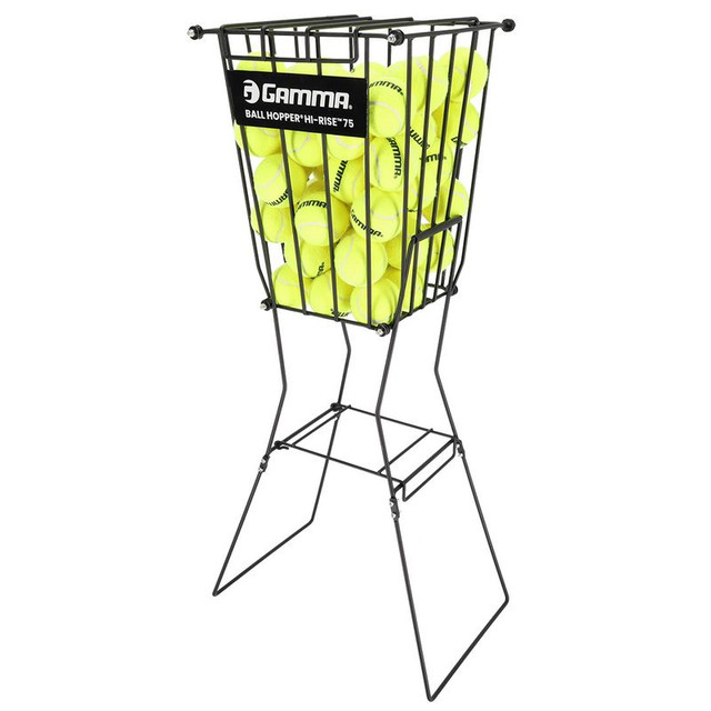 Gamma Hi-Rise 75 Black (Flat Pack) Ball Hopper