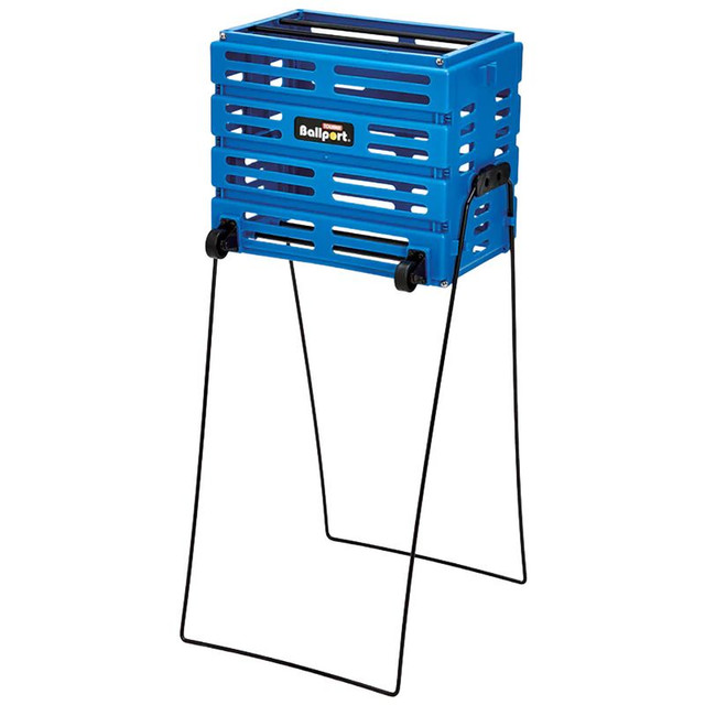 Tourna Ballport 80 Deluxe With Wheels Blue Tennis Hopper