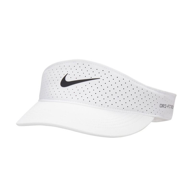 Nike Dri Fit Advantage Ace Visor - White/Anthracite/Black