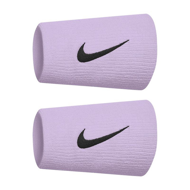 Nike Tennis Premier Doublewide Wristband - Violet Mist/Black