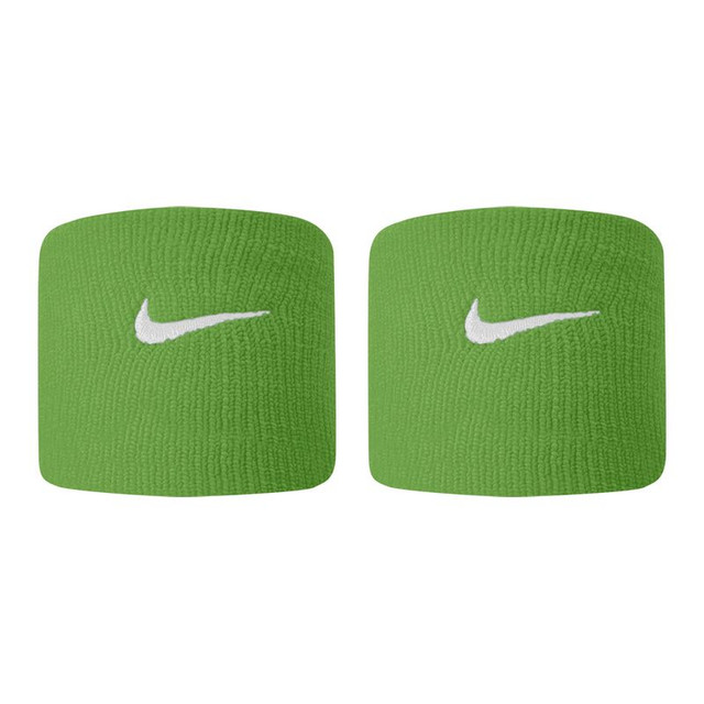 Nike Tennis Premier Wristbands - Chlorophyl/White