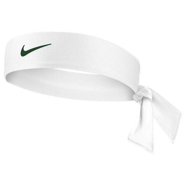 Nike Tennis Womens Headband - White/Gorge Green