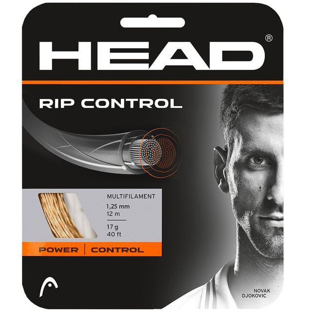 Head Rip Control 17G Natural Spiral Tennis String