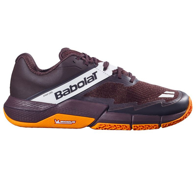 Babolat Movea 2 Mens Padel Shoe - Brown/Cream