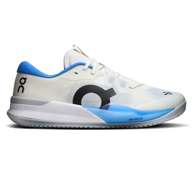 On The Roger Pro 3 Mens Clay Tennis Shoe - Ivory/Jay