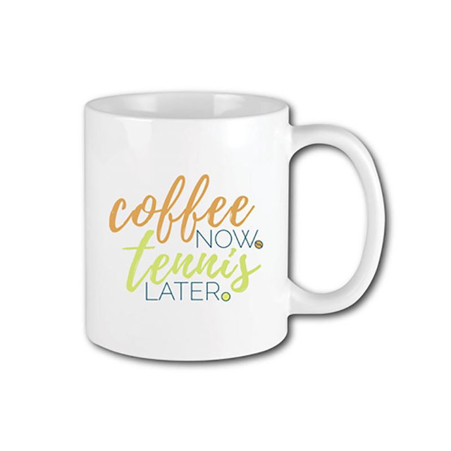 Racquet Inc Tennis Later Mug - White/Orange