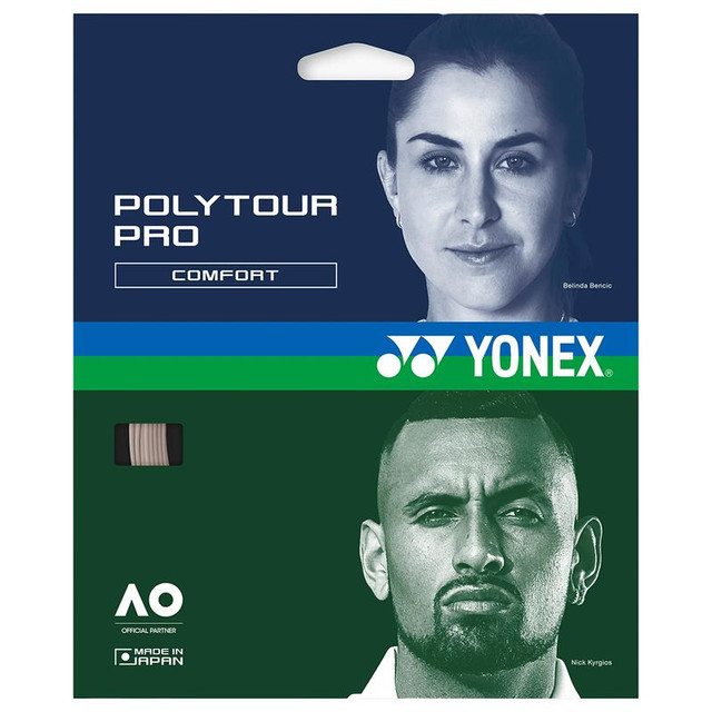 Yonex POLYTOUR PRO 120 17G Warm Gray Tennis String