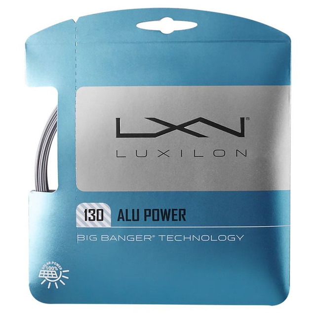 Luxilon ALU Power 130 Silver Tennis String