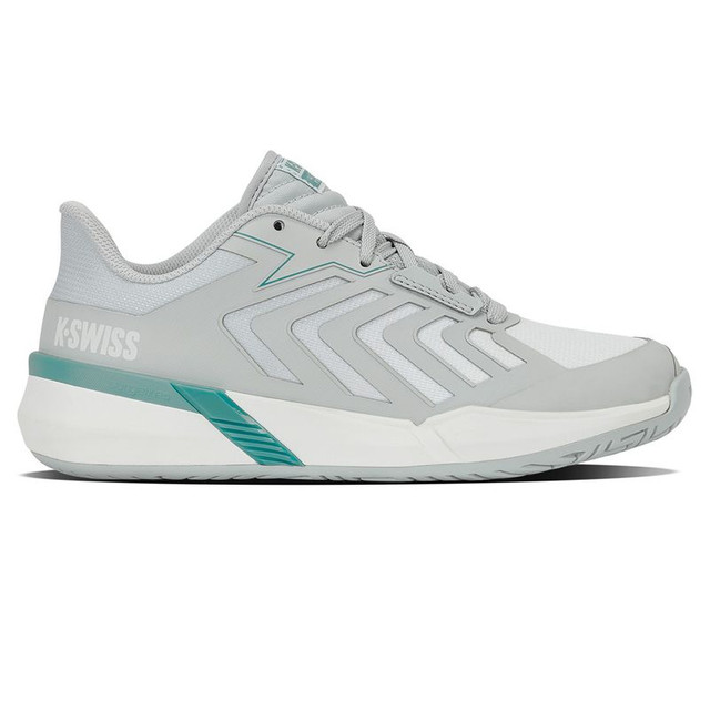 K Swiss Ultrashot 4 Womens Tennis Shoe - Glacier Gray/Blanc deBlanc/Baltic