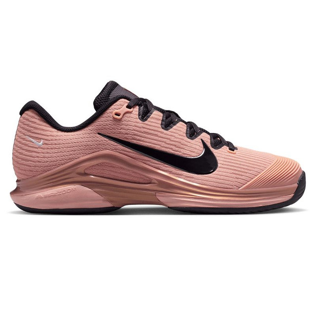 Nike Zoom Vapor 12 Womens Tennis Shoe - Metallic Red Bronze/Black/Pure Platinum
