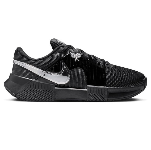 Nike Zoom GP Challenge 1.5 Osaka Womens Tennis Shoe - Black/Metallic Silver