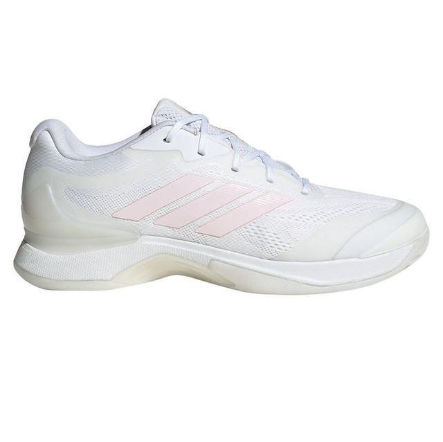 adidas Avacourt 3 Womens Tennis Shoe - White/Distilled Pink/Maroon