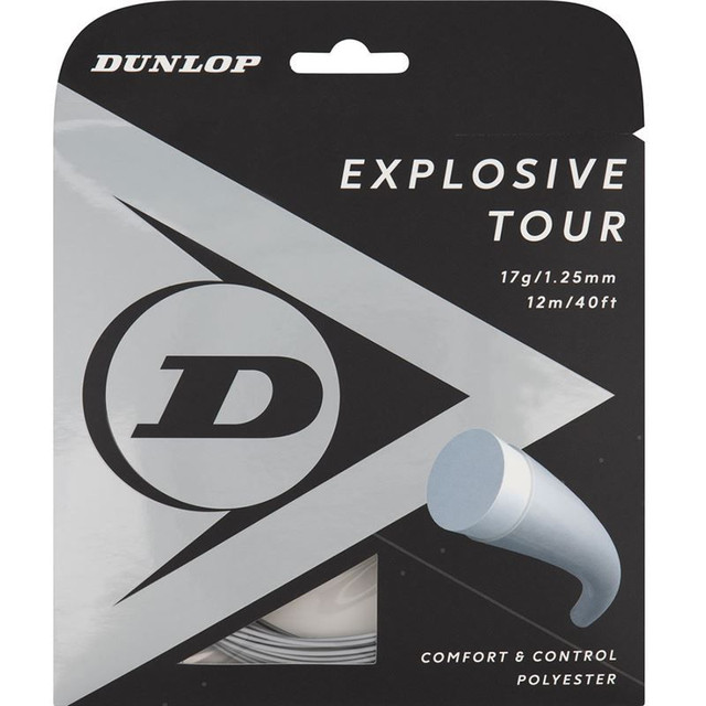 Dunlop Explosive Tour 17G Silver Tennis String