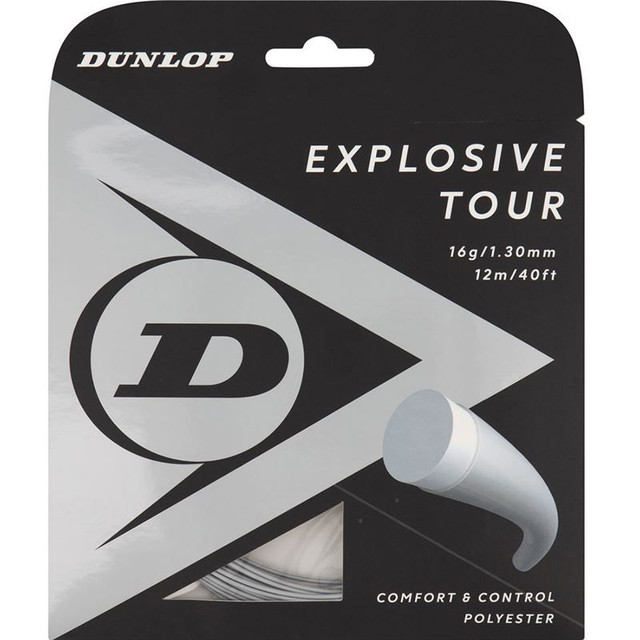 Dunlop Explosive Tour 16G Silver Tennis String