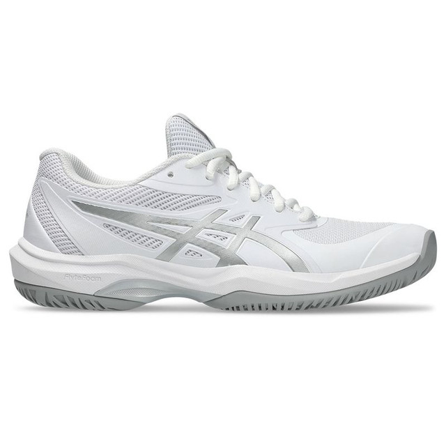 Asics Gel Game FF Womens Tennis Shoe - White/Pure Silver