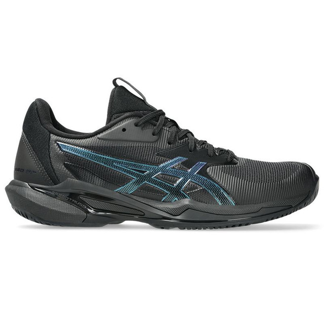 Asics Solution Speed FF 3 Night Energy Womens Tennis Shoe - Black/Prism Blue