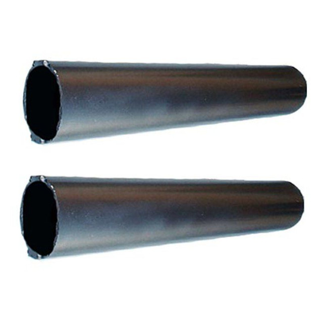 Galvanized Steel Net Post Ground Sleeves For 3 Inch Round Net Posts 1 Pair