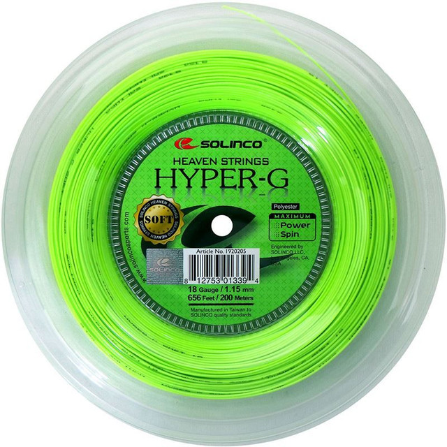 Solinco Hyper-G SOFT 18G (656 FT.) Reel