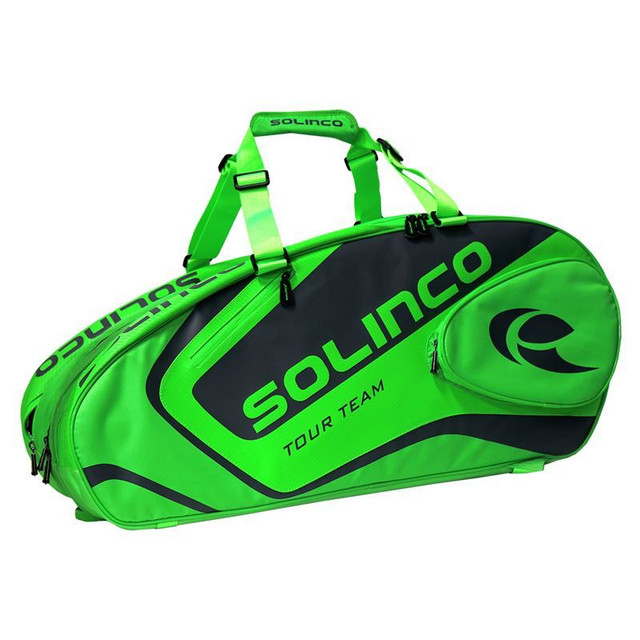 Solinco 6 Pack Tennis Bag - Green