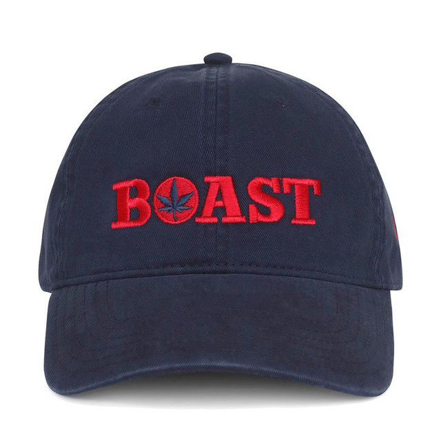 Boast Dad Hat - Navy/Red