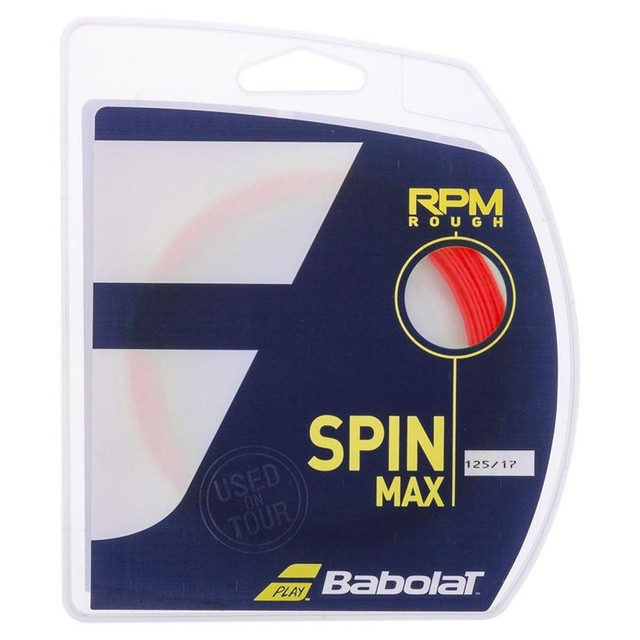 Babolat RPM Rough 17G Fluorescent Red Tennis String